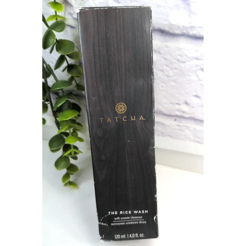 NEW IN BOX🥰Tatcha The Rice Wash Soft Cream Cleanser 120ml/4oz Normal Dry Skin